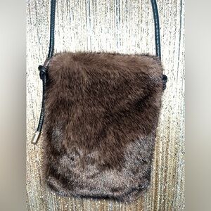 Fur Crossbody Pouch - New